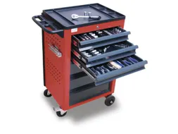 Gereedschapswagen Met Gereedschapsassortiment 950x610x450mm 3 Laden