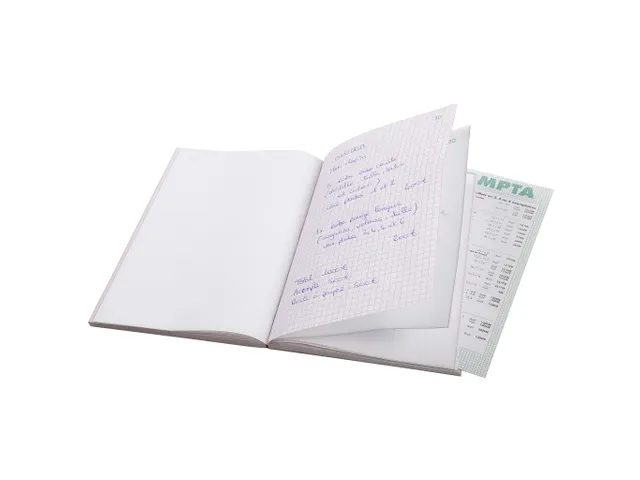 Orderboek Q5x5 21x14 ,8cm 50bl tripli