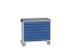 gereedschapswagen 980x1050x600mm linoleum blad 7 laden RAL7035+RAL5010