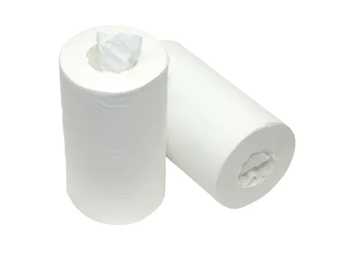 Mini Poetspapier 119020 Cellulose 1-Laags coreless 12 Rol