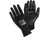 Handschoen Tegera 860, Maat 9 Nylon Zwart