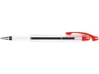 Balpen Met Dop Delta Navulbaar Medium Rood - 1