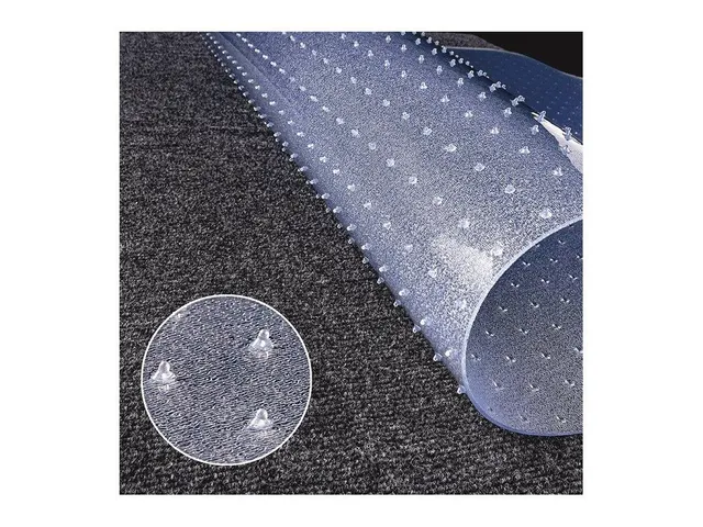 Stoelmat PVC 120x150cm zachte vloer