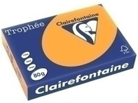 Papel De Color A4 Clairefontaine Trophee 80G 500H Pastel Clementina