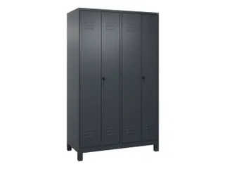 PBM-locker,HxBxD 1950x1200x500mm,4vak,vak B 300mm,draaigrendel - 1