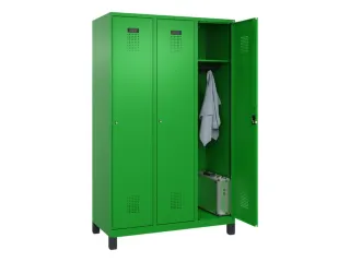 locker,HxBxD 1950x1200x500mm,3vak,vak B 400mm,cil.-slot,voeten - 1