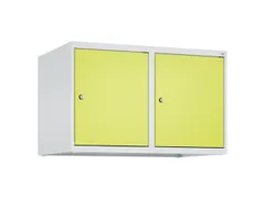 opzetkast,v. locker,2vak.,vak B 400mm,HxBxD 500x800x500mm,vleugeldeur