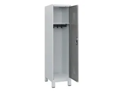 schoollocker,HxBxD 1630x400x500mm,1vak,vak B 400mm,cil.-slot,voeten
