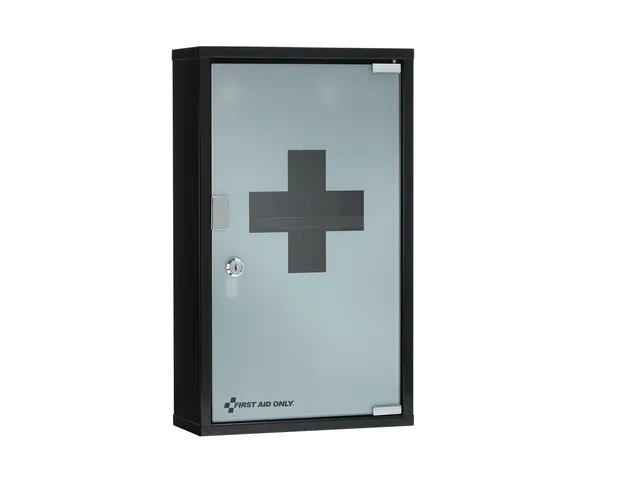 EHBO kast First Aid Only met EHBO-set B 12x30x50 cm zwart