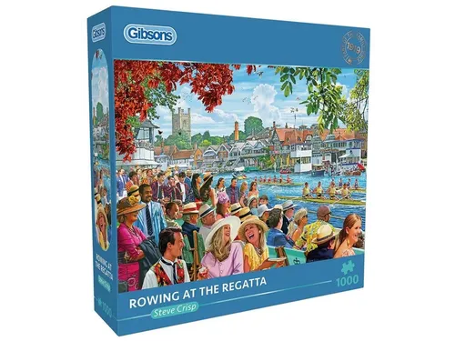 Puzzel Gibsons Rowing at the Regatta 1000 stukjes