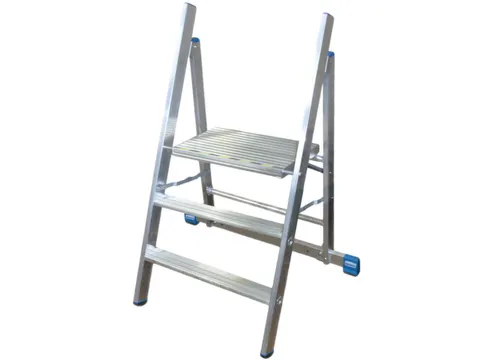 steiger,3trede(n),bordes H 700mm,aluminium