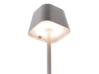 Securit Tafellamp Georgina LED Wit oplaadbaar USB dimbaar - 6