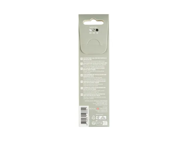 Gelschrijver Sakura Gelly Roll Special 08 klikfunctie set à 3 zilver