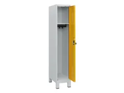schoollocker,HxBxD 1630x300x500mm,1vak,vak B 300mm,draaigrendel,voeten