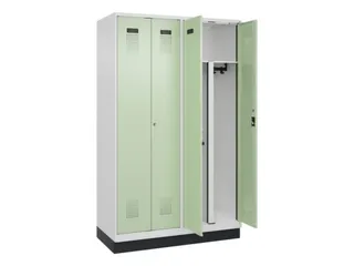 PBM-locker,HxBxD 1950x1200x500mm,4vak,vak B 300mm,cil.-slot - 1
