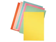 Dossiermap A4 Geel, Papier Van 80 G/m², Pak Van 250 Stuks