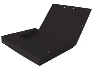 Elastobox Oxford Top File+ A4 40mm zwart - 2
