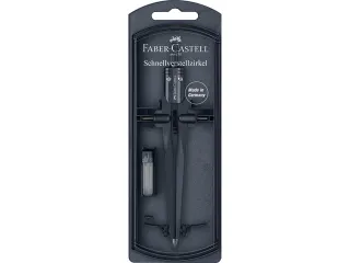 Snelverstelpasser Faber-Castell Stream display ass. kleuren diepblauw, - 1