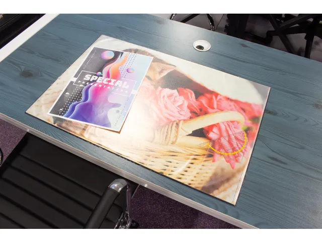 Bureauonderlegger Kangaro PP 38x58cm kitten