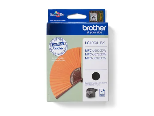 Inkcartridge Brother LC-129XLBK zwart HC