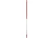 Manche en aluminium 2937-4 ergonomique rouge 150cm Ø31 mm