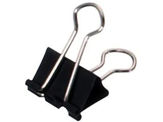 Papierklem MAUL 215 foldback 19mm capaciteit 7mm zwart - 2