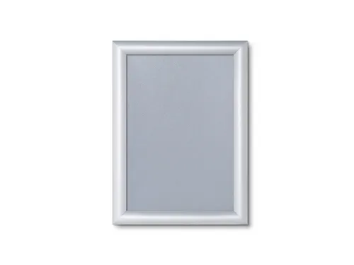 Kliklijst Scritto A4 Rechte Hoeken 25mm Zilver Aluminium / Kunststof