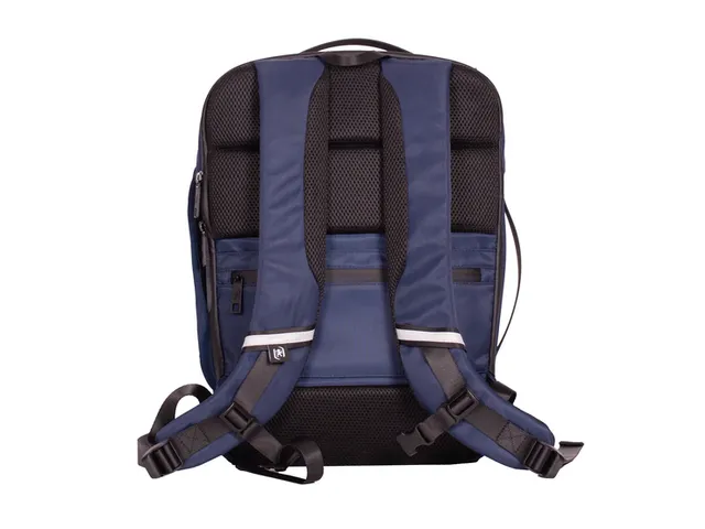 Rugzak Oxford Identity 14 vakken navy 15 inch
