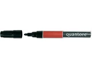 Quantore Permanent marker rond 1-1.5mm zwart - 3