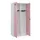 locker voor scheiding van kleding,HxBxD 1850x800x500mm,2vak