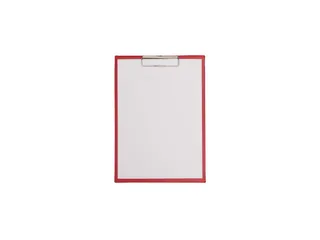 Klembord MAUL PVC folie Rood A4 staand - 5