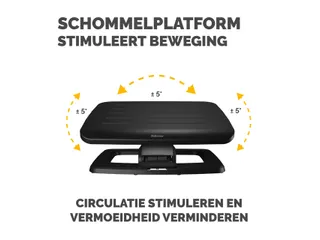 Voetensteun Fellowes Hana LT zwart - 4