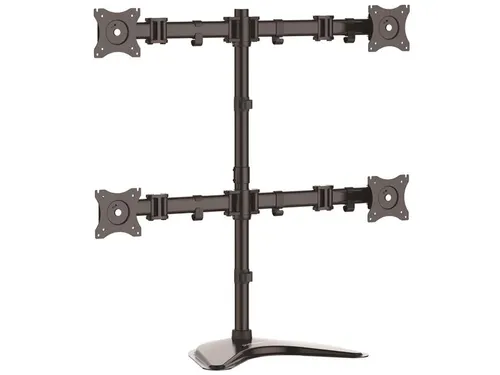 Monitor Standaard Voor 4 Schermen 27 inch zwart