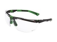 Veiligheidsbril 5X1 Zwart Groen Polycarbonaat Blank
