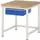 Werkbank 745X850X800-1000Mm Beukblad Draagverm. 1250Kg 1Lade Cil.-Slot