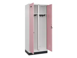 locker voor scheiding van kleding,HxBxD 1950x800x500mm,2vak
