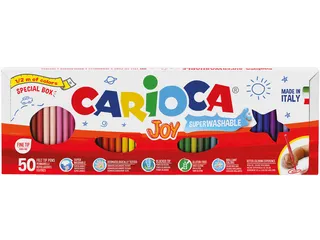Viltstift Carioca Joy set à 50 kleuren - 1