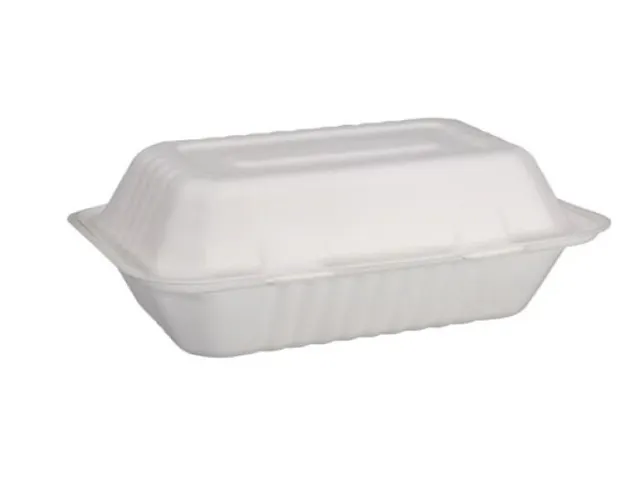 Bak Maaltijdbox Bagasse 1000ml doos 400 Stuks