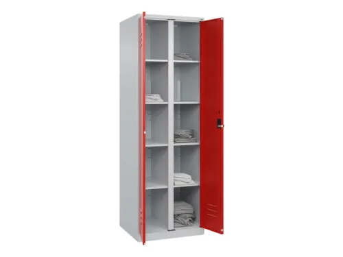 wasgoedverdeelkast,HxBxD 1850x600x500mm,vak B 300mm,draaigrendel