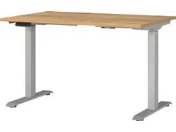 Elektrisch ihv bureau,HxBxD 720-1200x1200x800mm,blad Navarra-eiken