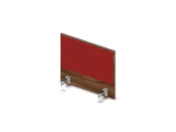 opzetpaneel bureau aanbouw zijkant NP-tiepolo nut BN4011-rood 600mm