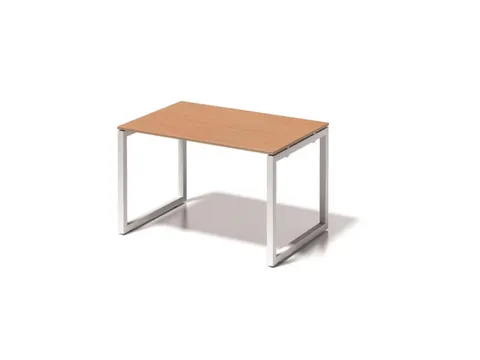 bureau,HxBxD 740x1200x800mm,blad beuken,sledeframe verkeerswit