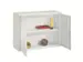 Armoire murale HxlxP 600x800x300mm 1tablette réglable RAL7035 façade