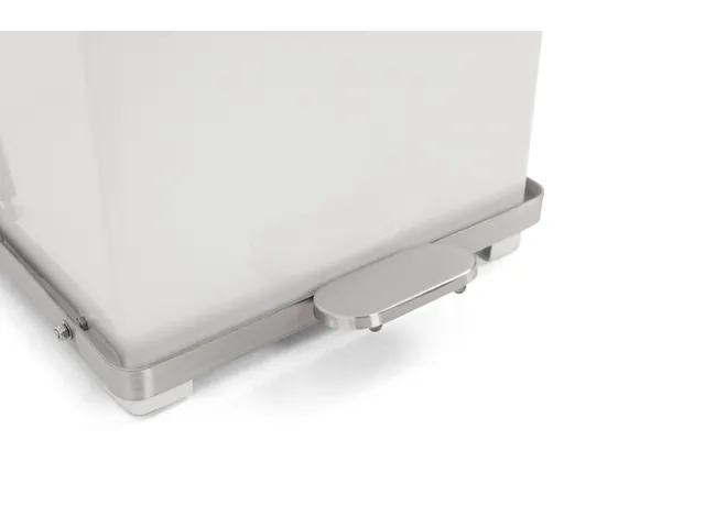 Poubelle à pédale industrielle 45L blanc