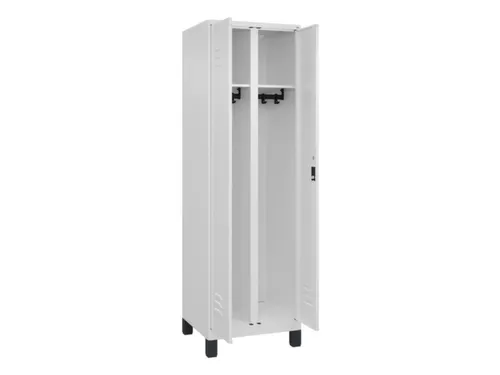 locker voor scheiding van kleding,HxBxD 1950x600x500mm,2vak