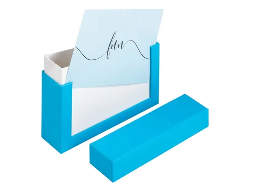 Fotobox walther design Fun 10x15cm 100 foto's oceaan blauw