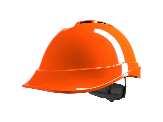 MSA V-Gard 200 veiligheidshelm met Push-Key binnenwerk