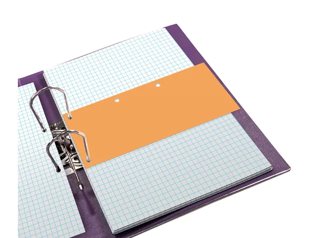 Scheidingsstrook Oxford duo 240x105mm oranje
