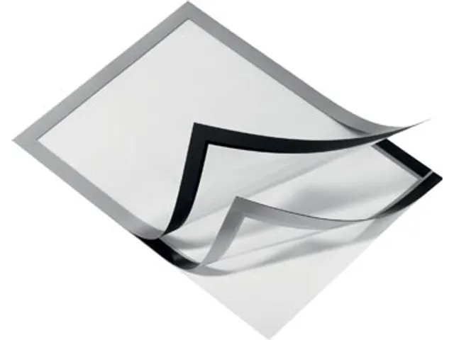 Duraframe A4 zilver, in ophangbare etui