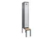 locker met bank,voor scheiding van kleding,HxBxD 2120x300x815mm,1vak